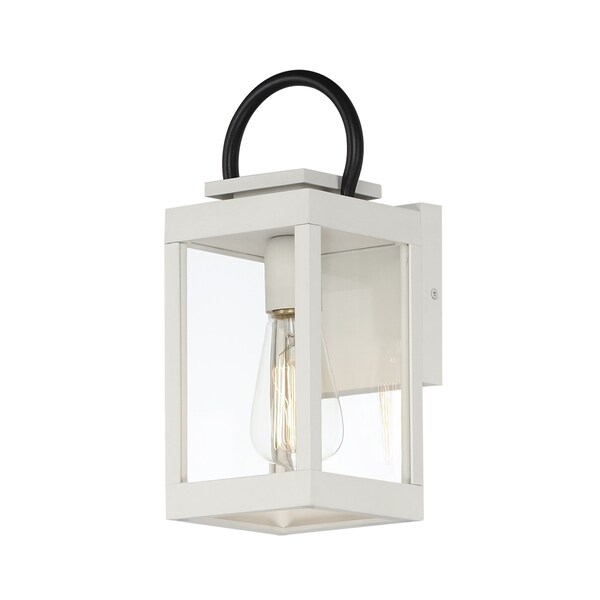 Maxim Lighting Nassau VX 1-Light Outdoor Wall Lantern 40312CLWTBK - main